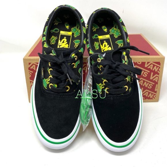 💖MEGA SALE💖VANS Era Pro Shake Junt Suede Canvas Black Women’s Size VN0A347LOV4 - Picture 5 of 9